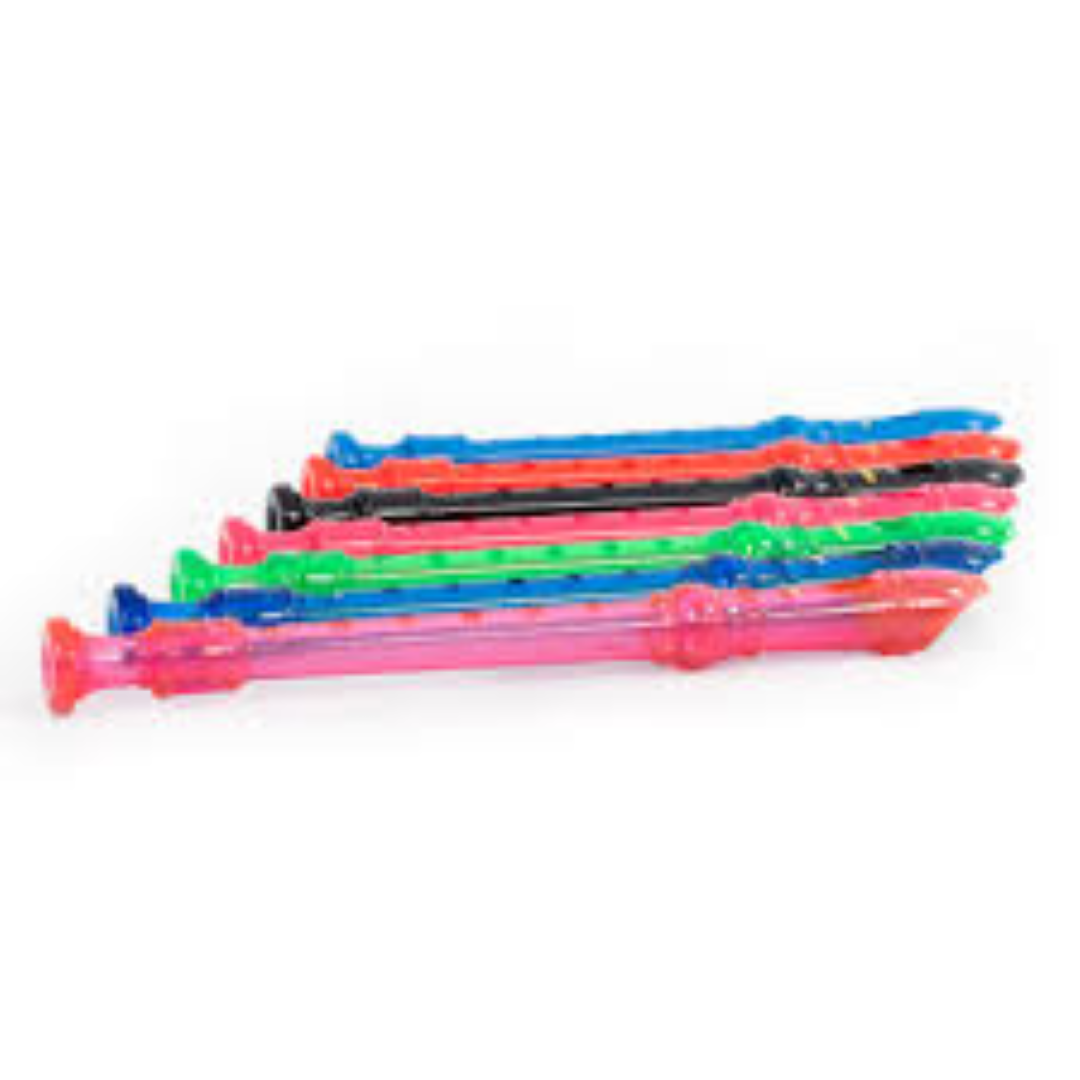 RECORDER HEAVY DUTY MIX COLORS CLEAR CK-202